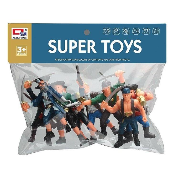 Zestaw figurek piratów