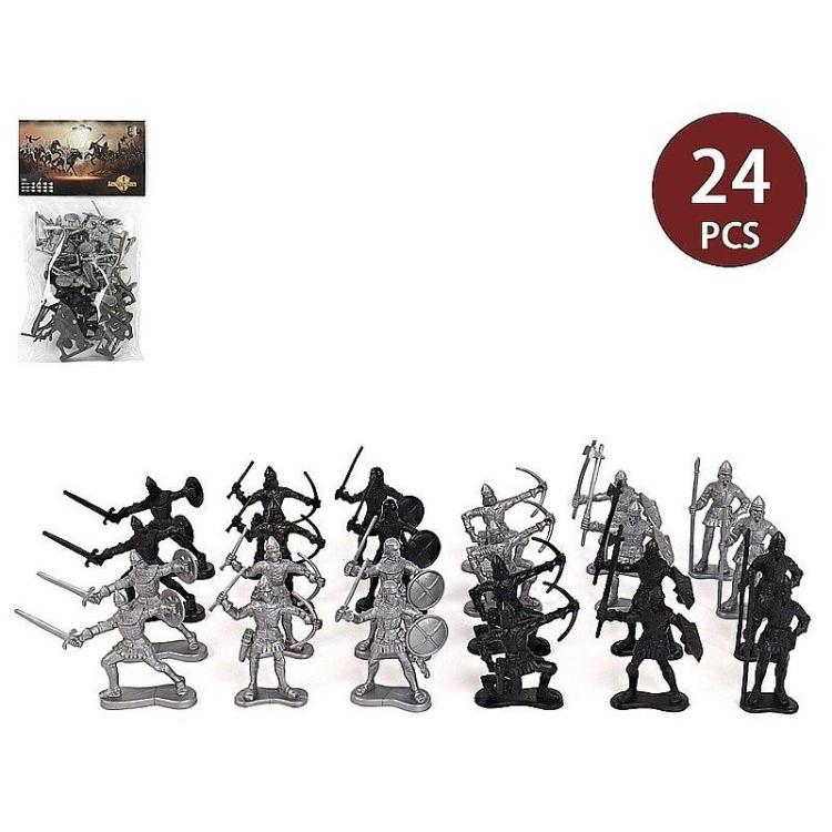 Figurki rycerzy 24szt