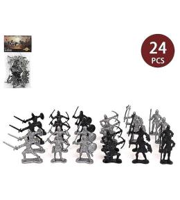 Figurki rycerzy 24szt