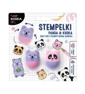 Stempelek wańka wstańka Panda Kuoka KIDEA
