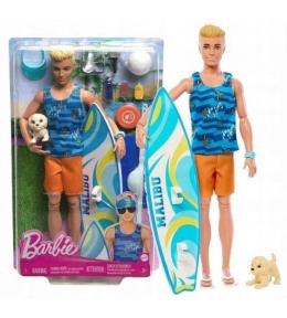 Barbie Fashionistas. Ken surfer + akcesoria HPT50