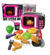 Mikrofala zabawkowa z akcesoriami światło dźwięk