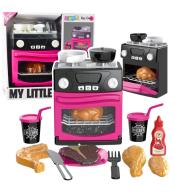 Kuchenka zabawkowa z piekarnikiem i akcesoriami