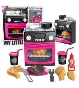 Kuchenka zabawkowa z piekarnikiem i akcesoriami