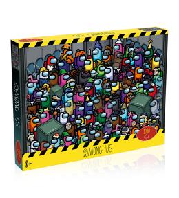 Puzzle 1000 el. Among Us Winning Moves - uszkodzone opakowanie