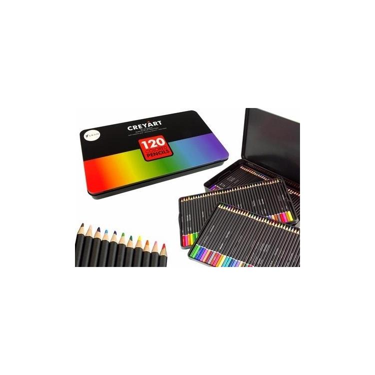 Kredki artystyczne 120 kolorów