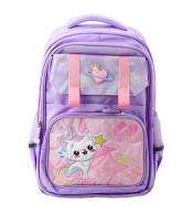 Plecak szkolny Kotek fiolet 20L