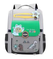 Plecak szkolny Dinozaur szary 21L