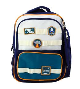 Plecak szkolny Kosmos z piórnikiem granatowy 16L