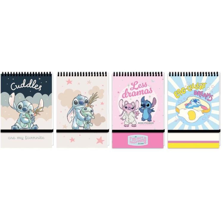 Kołonotes A6/96K kratka Stitch (10szt)