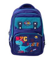 Plecak szkolny Dinozaur granatowy