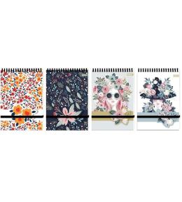 Kołonotes A6/96K kratka Flower (10szt)