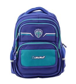 Plecak szkolny granatowo zielony 20L