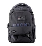 Plecak szkolny 6 kieszeni Back Up czarny 23L