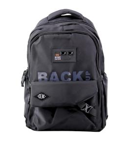 Plecak szkolny 6 kieszeni Back Up czarny 23L