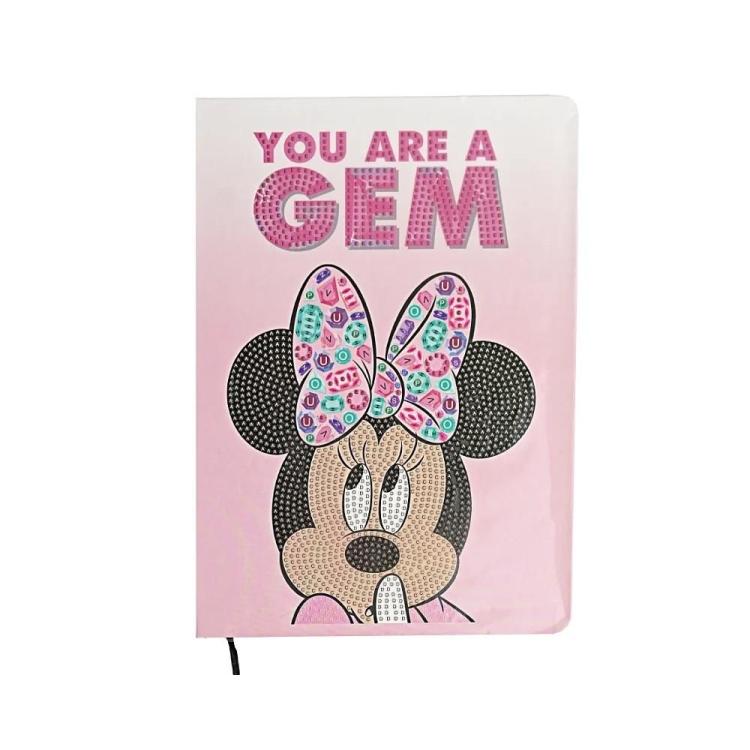 Notatnik z mozaiką diamentową Myszka Minnie