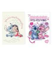 Notes A6/30K z poddrukiem Stitch (12szt)