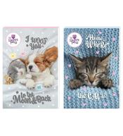 Notes A6/30K z poddrukiem The sweet pets (12szt)