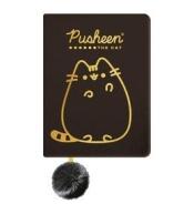 Notatnik pluszowy A5/96K gold Pusheen