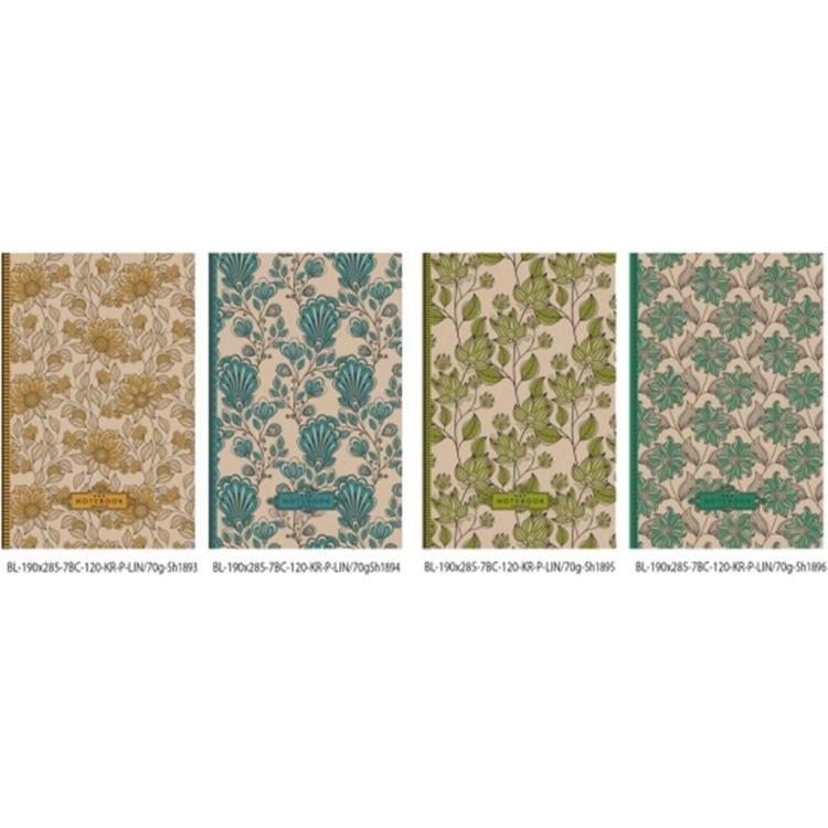Notatnik ozdobny 190x285/120K linia TW FRESH