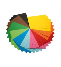 Karton kolorowy 170g A4 (50szt) 10 kolorów