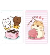 Notes A7/30K z poddrukiem No name-dziewcz (16szt)