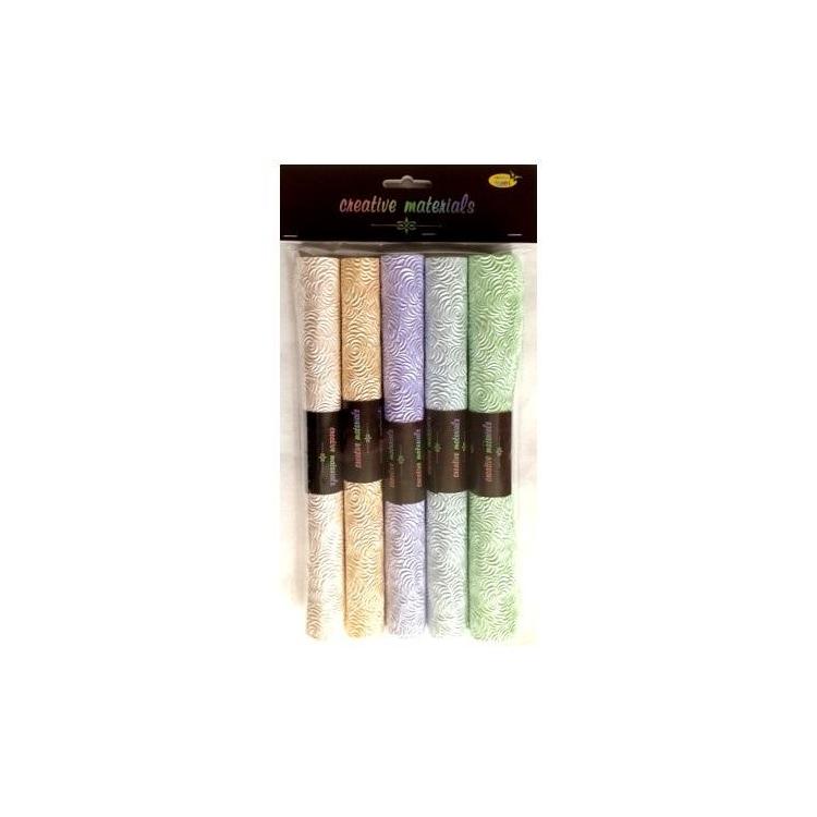 Karton 200g czerpany tłoczony 25x35cm 5ark