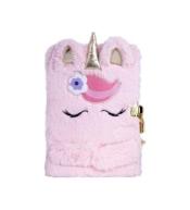 Pamiętnik z kłódką A5/80K Fluffy Unicorn ASTRA