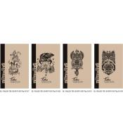 Notatnik ozdobny 190x285/80K linia TW FRESH