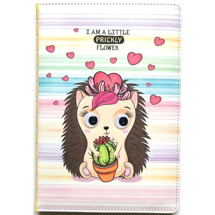 Notatnik dziecięcy A5/64K gładki TW Oczy jeż FRESH