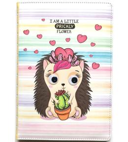 Notatnik dziecięcy A5/64K gładki TW Oczy jeż FRESH