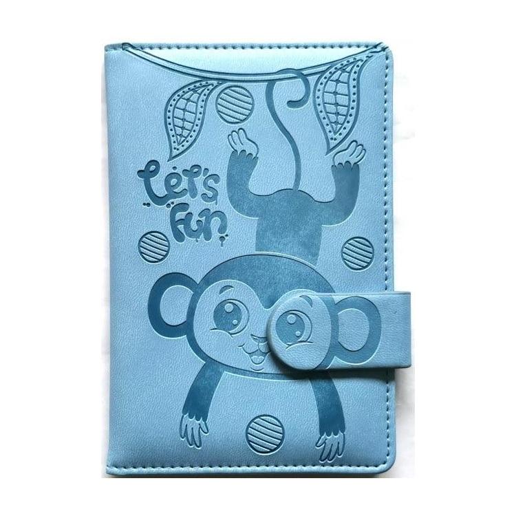 Notatnik dziecięcy A6/64K gładki TW Małpka FRESH