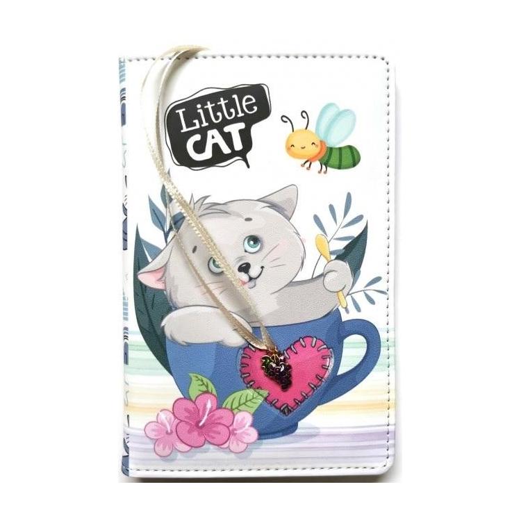 Notatnik dziecięcy A6/64K gładki TW Kot FRESH