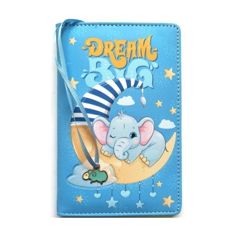 Notatnik dziecięcy A6/64K gładki TW Słonik FRESH