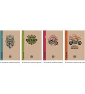 Notatnik ozdobny 165x238/120K kratka TW FRESH