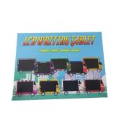 Tablica LED znikopis z czarnym wyświetlaczem MIX