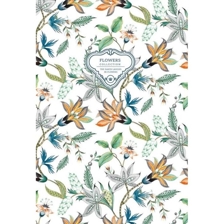 Notatnik ozdobny 143x210/96K linia Kwiaty FRESH