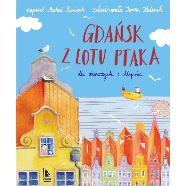 Gdańsk z lotu ptaka. dla dziewczynki i chłopaka