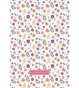 Notatnik ozdobny 143x210/96K kratka Kwiaty FRESH