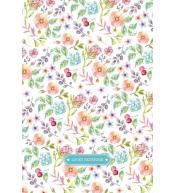 Notatnik ozdobny 143x210/96K kratka Kwiaty FRESH