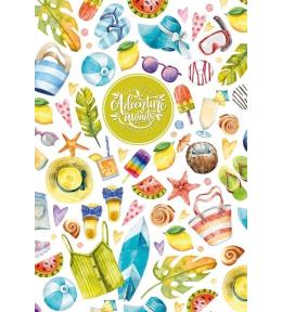 Notatnik ozdobny 143x210/96K kratka Wakacje FRESH