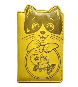 Notatnik dziecięcy A6/64K gładki TW Kotek z rybką