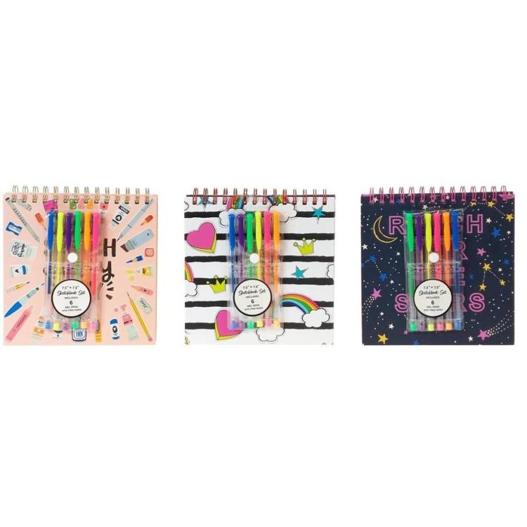 Notes A5 z długopisami MIX