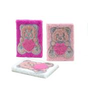 Notes pluszowy miś 22x16cm MIX