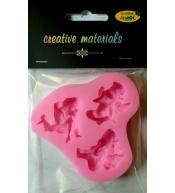 Forma silikonowa 7,5x8cm Aniołki