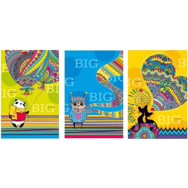 Notatnik ozdobny A4/80K kratka FRESH