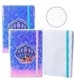 Notatnik A5/70K linia Muszla z konfetti