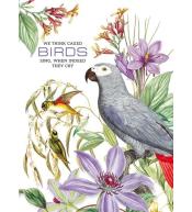 Notatnik ozdobny 165x238/80K kratka Papugi