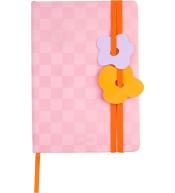 Notes z gumkami A5/80K kropki Bloom HAPPY COLOR