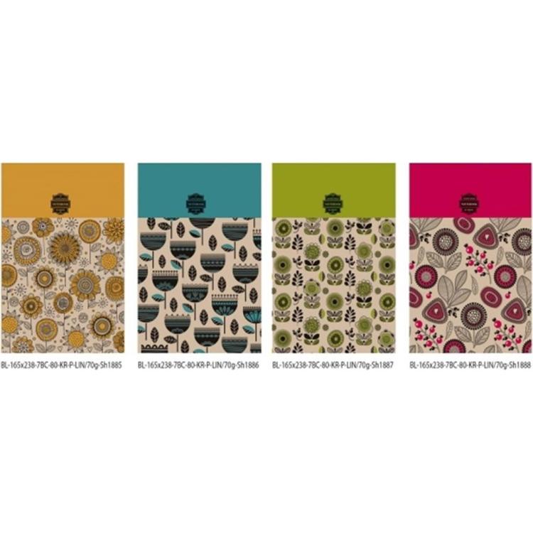 Notatnik ozdobny 165x238/80K linia TW FRESH